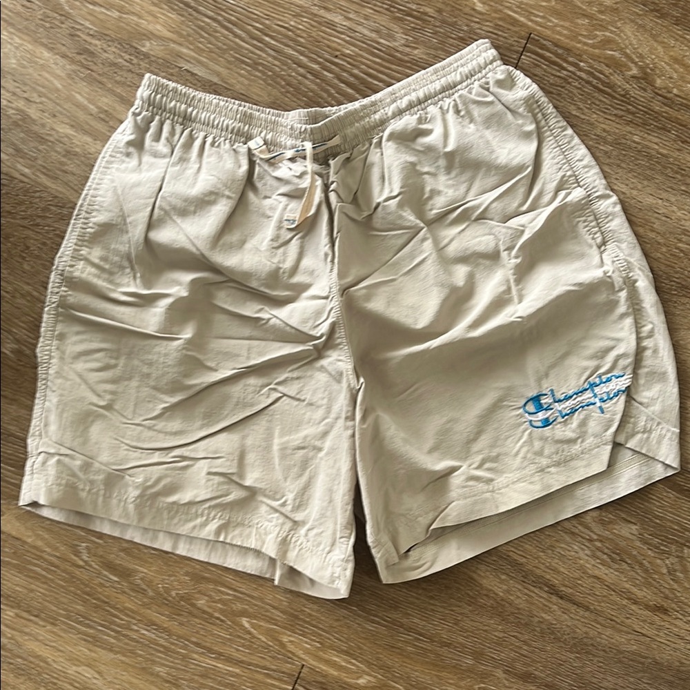 Champion Light Beige Casual Shorts